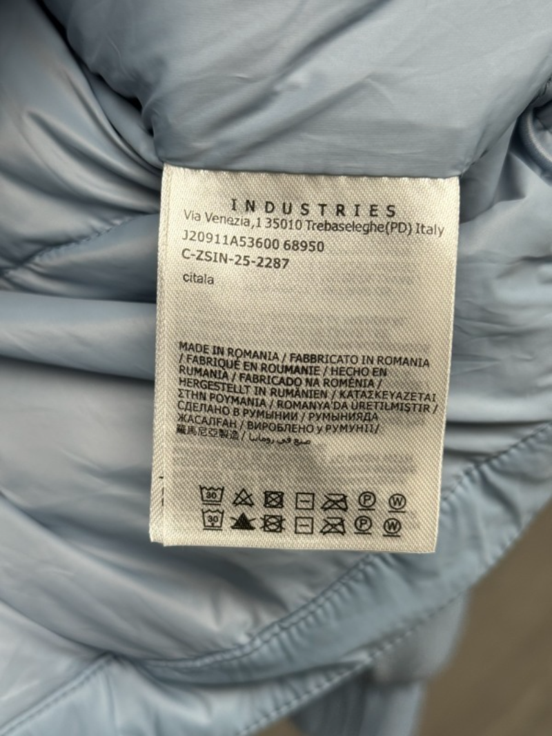 110318 Men's and women's 95 white duck down standing collar lightweight down jacket Top quliaty 1:1 clothes