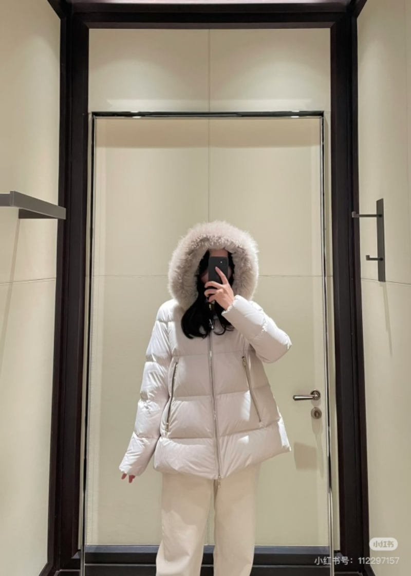 110255 New letter hooded down jacket Top quliaty 1:1 clothing